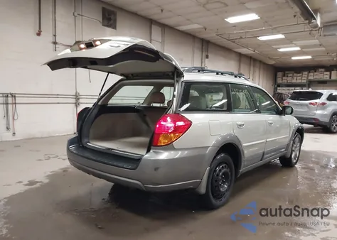 2005 Subaru Outback 3.0R L.l. Bean Edition from USA, damaged, VIN 4S4BP86C654314851